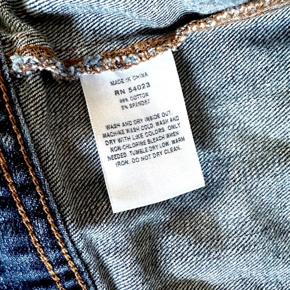 Gap 1969 Trucker Blue Jean Jacket Sz M - Picture 7 of 8